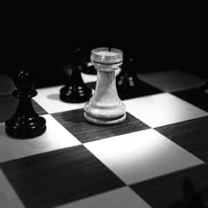 A Rook vs pawns in a rook endgame